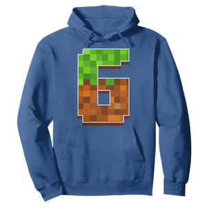 Number 6 Hoodie Game Matching 67 Meme Costume 6th Birthday 6 Years TS10 Royal Blue Print Your Wear