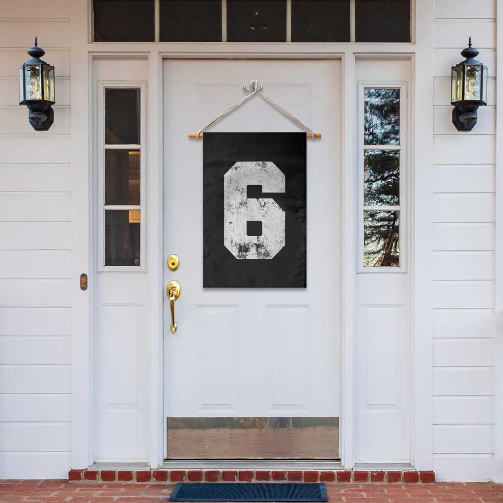 Number 6 Garden Flag Matching 67 Meme 6th Birthday 6 Years TS10 Print Your Wear