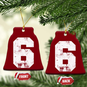 Number 6 Ceramic Ornament Matching 67 Meme 6th Birthday 6 Years TS10 Print Your Wear