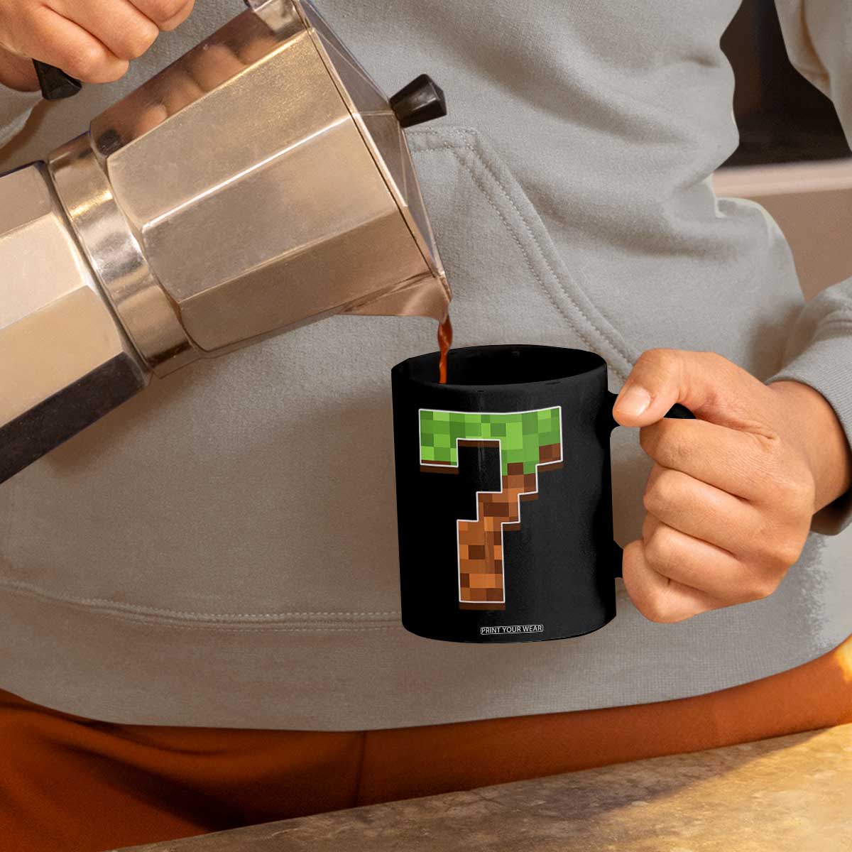 Number 7 Coffee Mug Game Matching 67 Meme Costume 7th Birthday 7 Years TS10 Print Your Wear