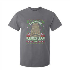 Nakatomi Plaza Christmas Party 1988 T Shirt For Kid Xmas Jumper Funny 80's Die Movie Bruce TS10 Charcoal Print Your Wear