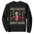 Funny Christmas Trump Sweatshirt Make Christmas Great Again Ugly Christmas Sweater Dancing Trump TS10 Black Print Your Wear