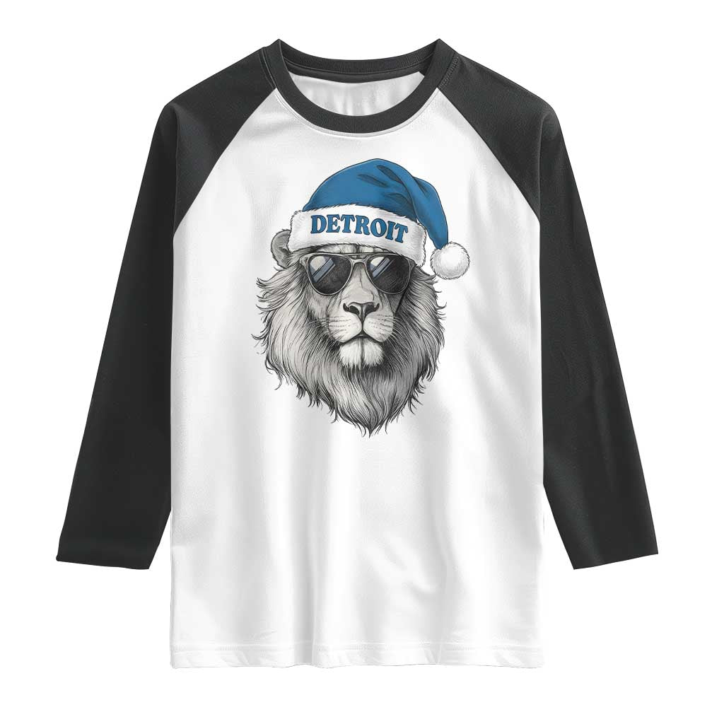 Vintage LF Christmas Raglan Shirt Game Day Santa Hat Football Lovers TS10 White Black Print Your Wear