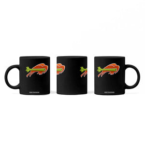 BFB Chicken Wing Coffee Mug Vintage 90s BFB Sports Fan Game Day TS10 Print Your Wear