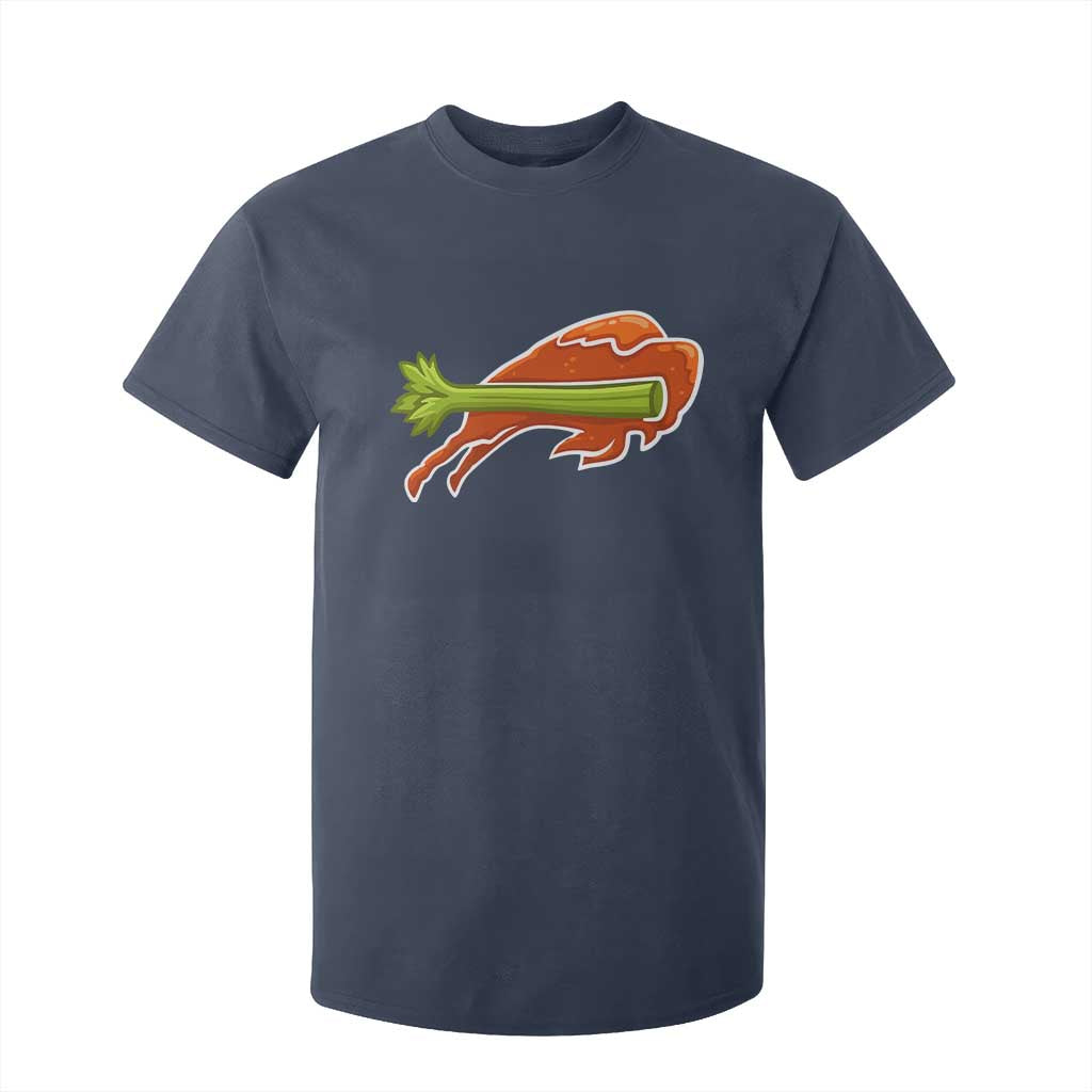 BFB Chicken Wing T Shirt For Kid Vintage 90s BFB Sports Fan Game Day TS10 Navy Print Your Wear