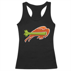 BFB Chicken Wing Racerback Tank Top Vintage 90s BFB Sports Fan Game Day TS10 Black Print Your Wear