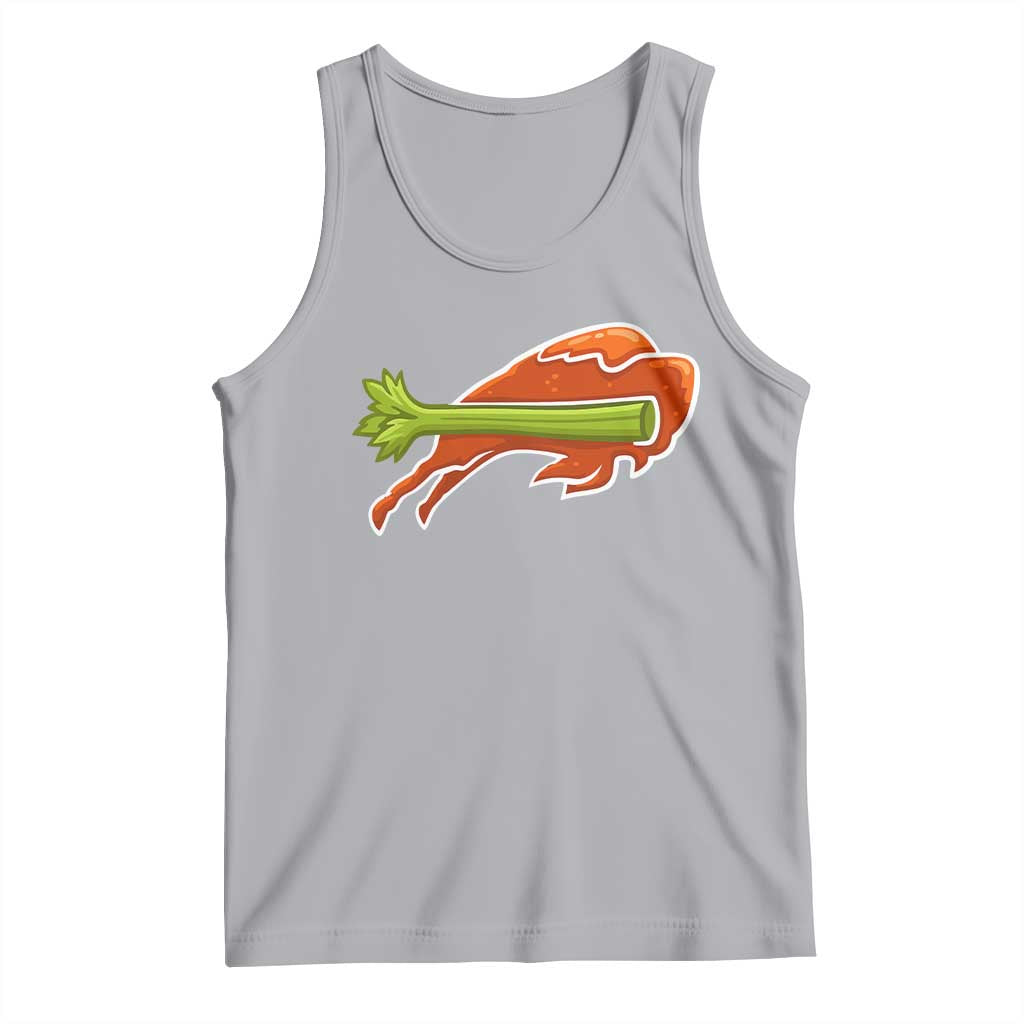 BFB Chicken Wing Tank Top Vintage 90s BFB Sports Fan Game Day TS10 Athletic Heather Print Your Wear