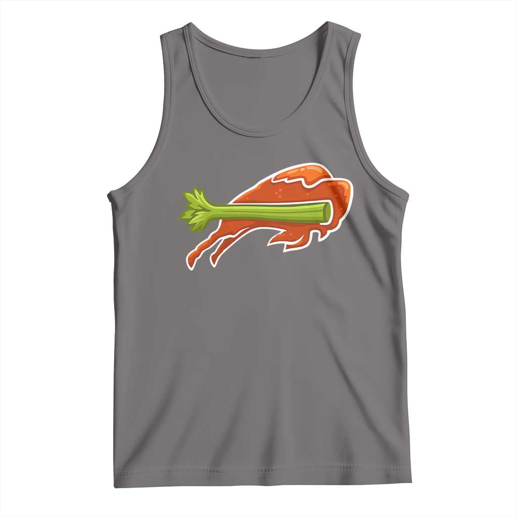 BFB Chicken Wing Tank Top Vintage 90s BFB Sports Fan Game Day TS10 Deep Heather Print Your Wear