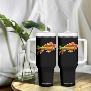 BFB Chicken Wing Tumbler With Handle Vintage 90s BFB Sports Fan Game Day TS10 Print Your Wear