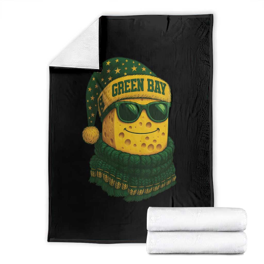 Christmas GB Throw Blanket Gifts for Sports Fans Santa Hat TS10 Black Print Your Wear
