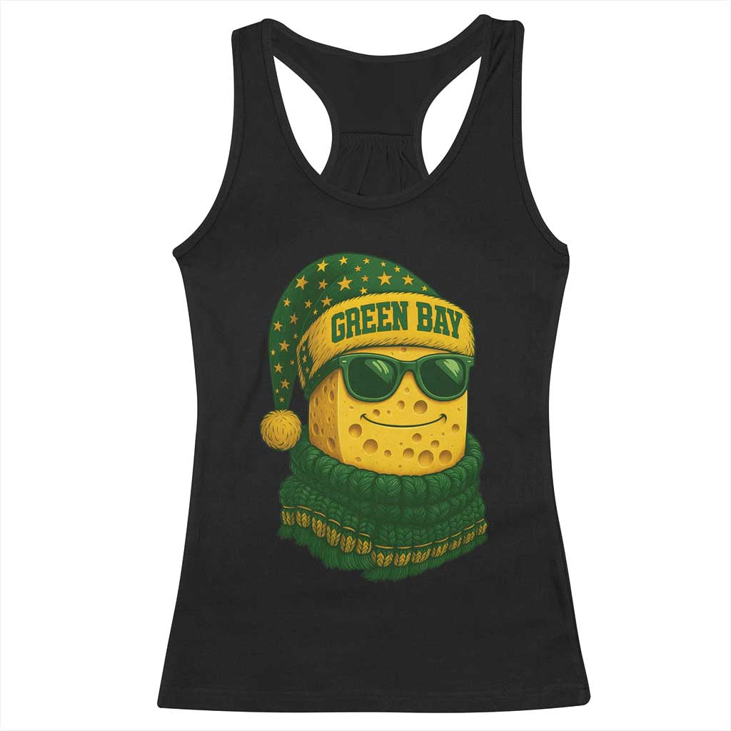 Christmas GB Racerback Tank Top Gifts for Sports Fans Santa Hat TS10 Black Print Your Wear