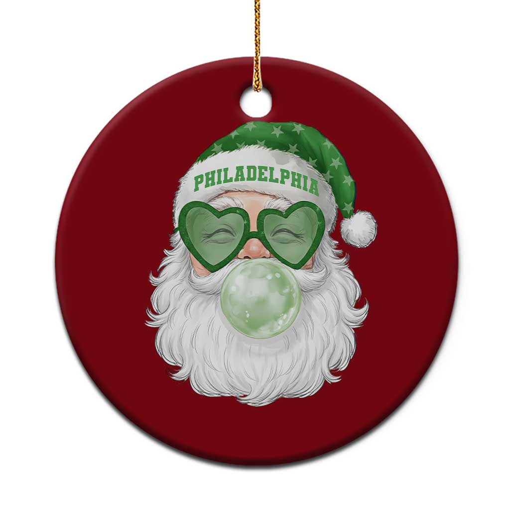 Christmas PFE Ceramic Ornament Vintage Retro Santa Bubble Gum Game Day TS10 1pc Red Print Your Wear