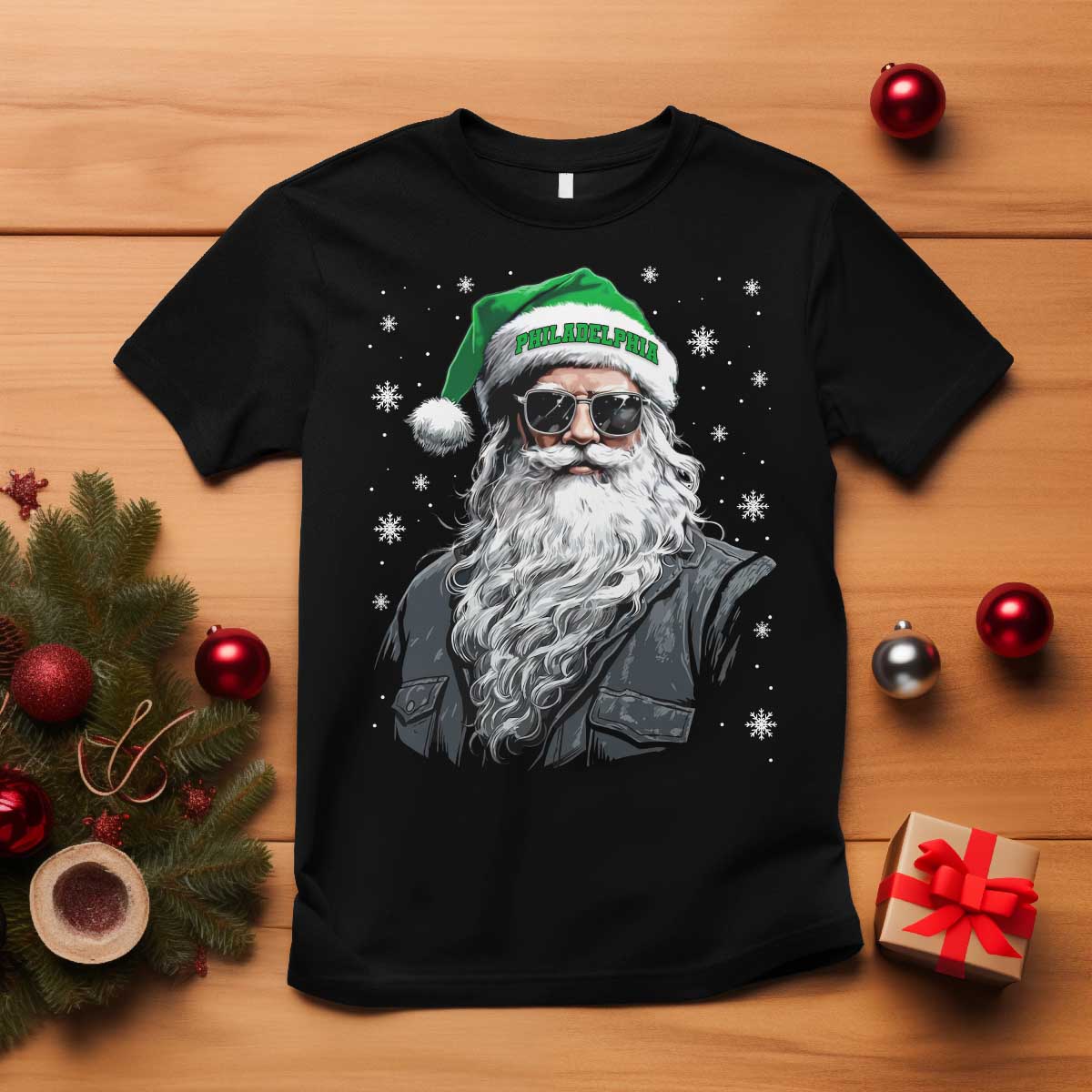 Vintage Christmas PFE T Shirt Retro Santa Game Day TS10 Black Print Your Wear