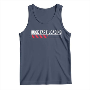 Huge Fart Loading Tank Top Sarcastic Humor Hilarious Funny Saying Gag Gift TS10 Navy Print Your Wear