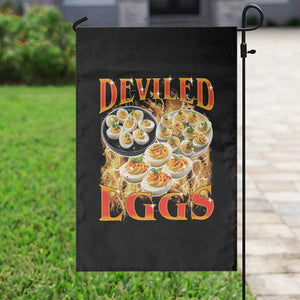 Deviled Eggs Garden Flag Vintage 90s Thanksgiving Funny Foodie Bootleg Graphic TS10 Print Your Wear