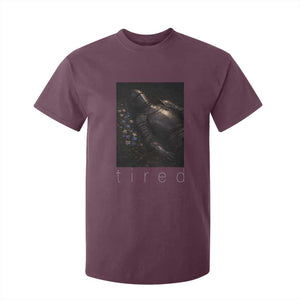 Tired Knight T Shirt For Kid Gothic Medieval Fantasy TS10 Maroon Print Your Wear