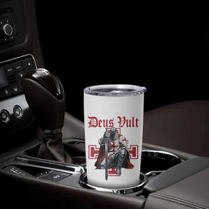Deus Vult Knight Templar Tumbler Cup Crusader Cross TS10 Print Your Wear