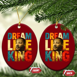 Black History Month Martin Luther King Day Ceramic Ornament I Have Dream TS10 Print Your Wear