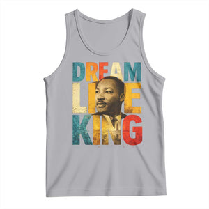 Black History Month Martin Luther King Day Tank Top I Have Dream TS10 Athletic Heather Print Your Wear