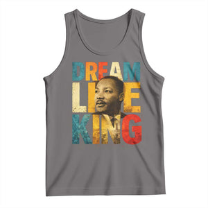 Black History Month Martin Luther King Day Tank Top I Have Dream TS10 Deep Heather Print Your Wear