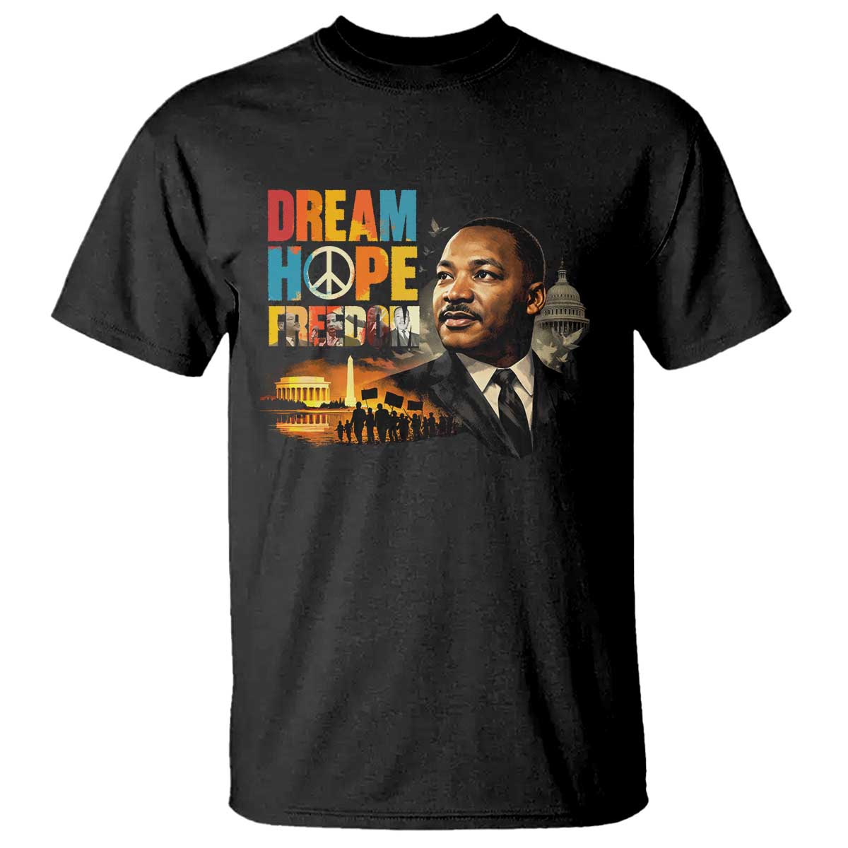 Black History Month Martin Luther King Day T Shirt Martin Luther King Sweatshirt, Black History Sweatshirt, I Have A Dream Sweatshirt, MLK Sweatshirt, Human Rights Sweatshirt, BLM Sweatshirt TS10 Black Print Your Wear