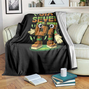 Six Seven Brainrot Italian Funny 67 Kids Gaming Meme Throw Blanket TS10 Print Your Wear