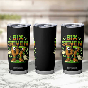Six Seven Brainrot Italian Funny 67 Kids Gaming Meme Tumbler Cup TS10 Print Your Wear