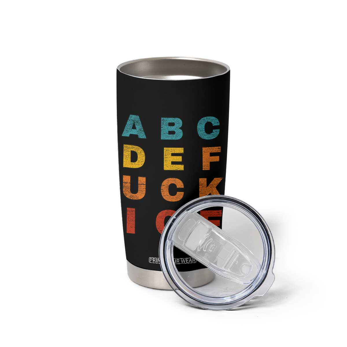 Fck Ice Tumbler Cup Retro Protest Chinga La Migra Subtle FDT TS10 Print Your Wear