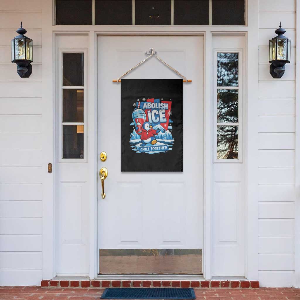 Abolish Ice Garden Flag Subtle FDT Penguin Slush Drink Funny Summer Chill Mode TS10 Print Your Wear