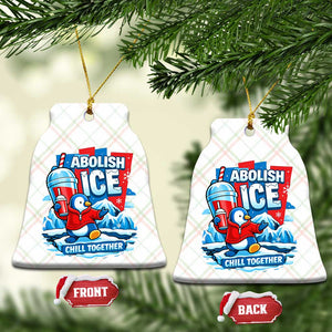 Abolish Ice Ceramic Ornament Subtle FDT Penguin Slush Drink Funny Summer Chill Mode TS10 Print Your Wear