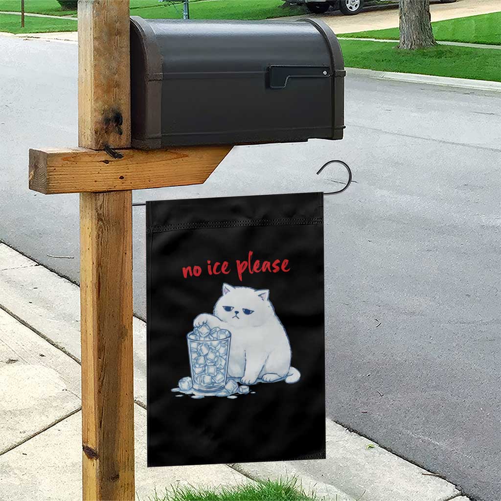Abolish Ice Protest Garden Flag Subtle FDT Cat Meme No Ice Please TS10 Print Your Wear