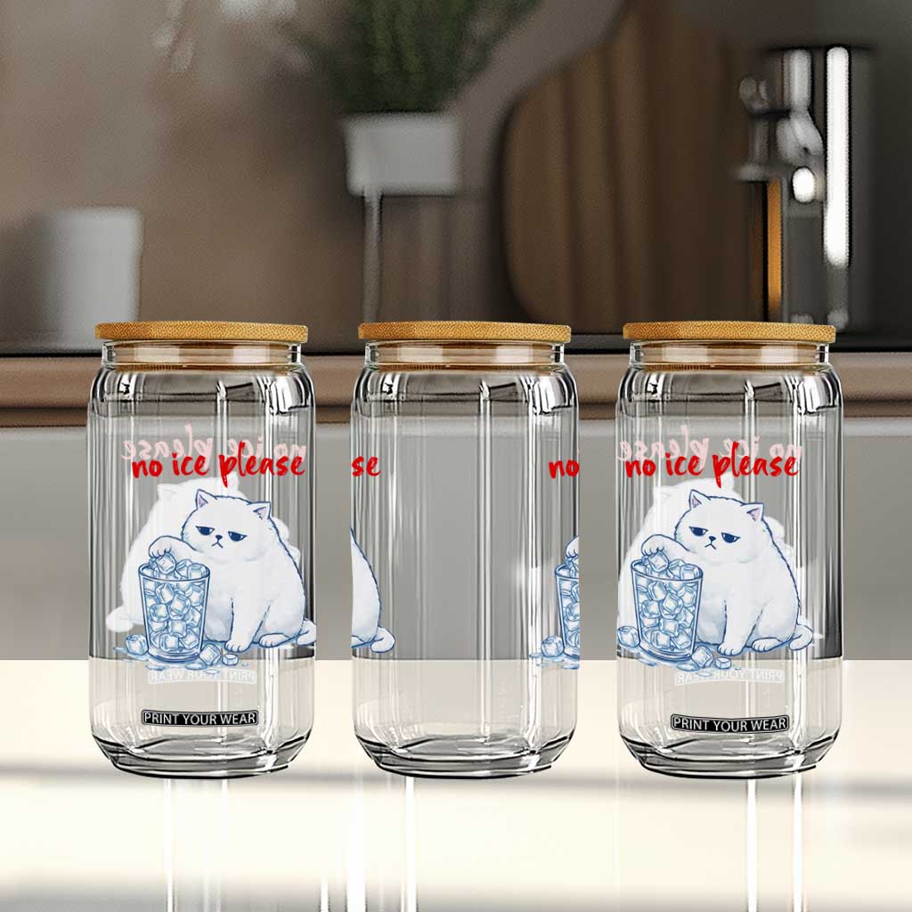 Abolish Ice Protest Glass Can Subtle FDT Cat Meme No Ice Please TS10 Print Your Wear