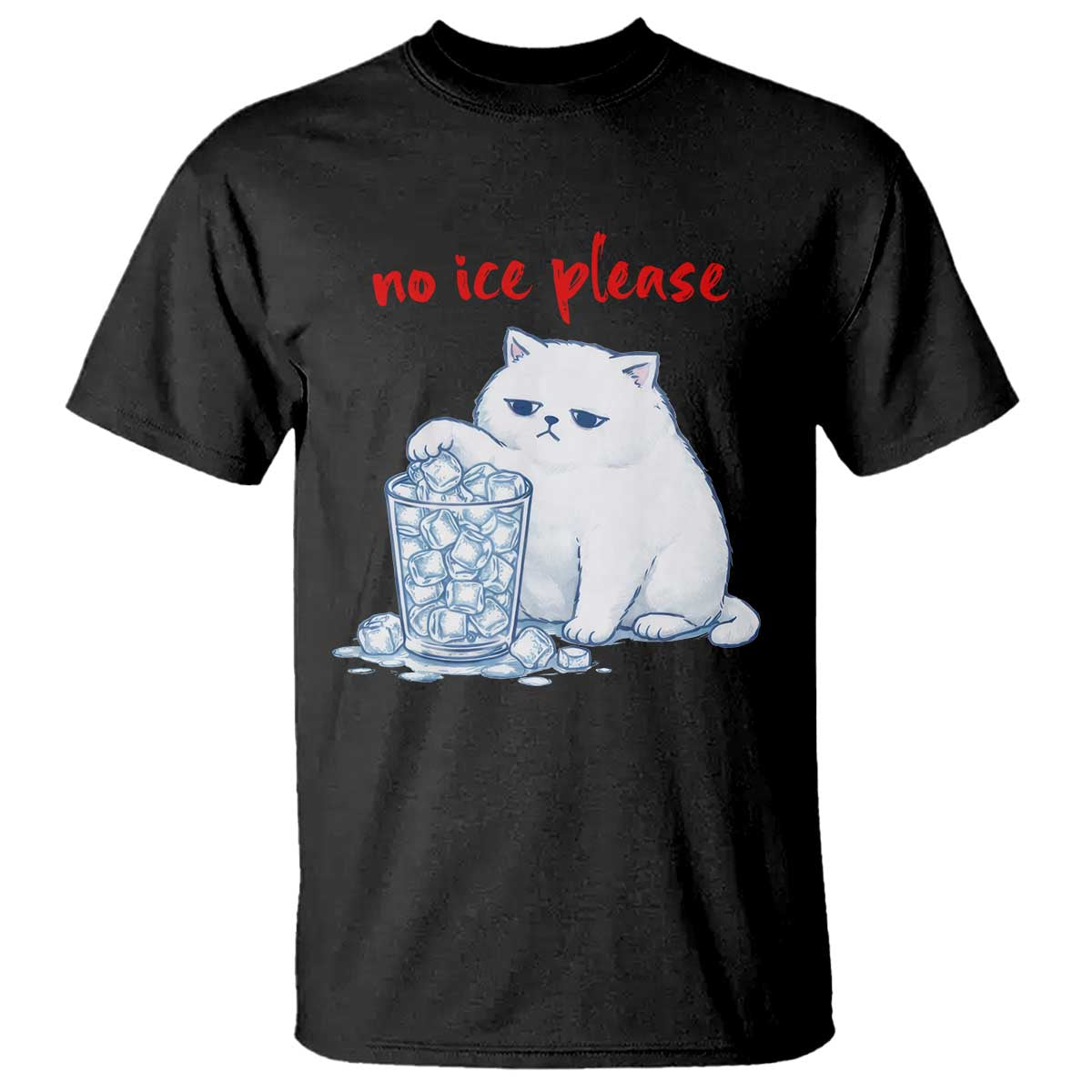 Abolish Ice Protest T Shirt Subtle FDT Cat Meme No Ice Please TS10 Black Print Your Wear