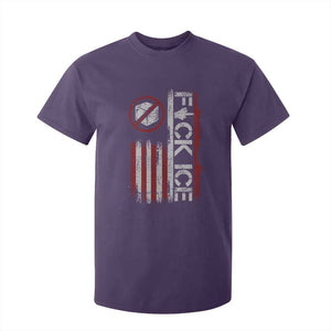 Fck Ice T Shirt For Kid Retro US Flag Subtle FDT Protest TS10 Purple Print Your Wear