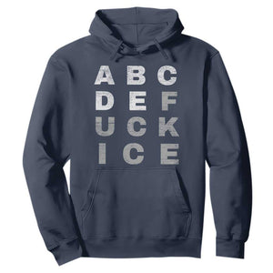 Fck Ice Hoodie Chinga La Migra Subtle FDT TS10 Navy Print Your Wear