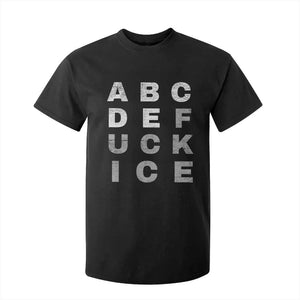 Fck Ice T Shirt For Kid Chinga La Migra Subtle FDT TS10 Black Print Your Wear