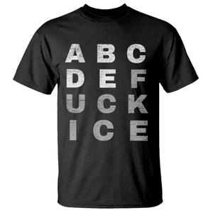 Fck Ice T Shirt Chinga La Migra Subtle FDT TS10 Black Print Your Wear