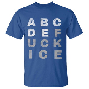Fck Ice T Shirt Chinga La Migra Subtle FDT TS10 Royal Blue Print Your Wear