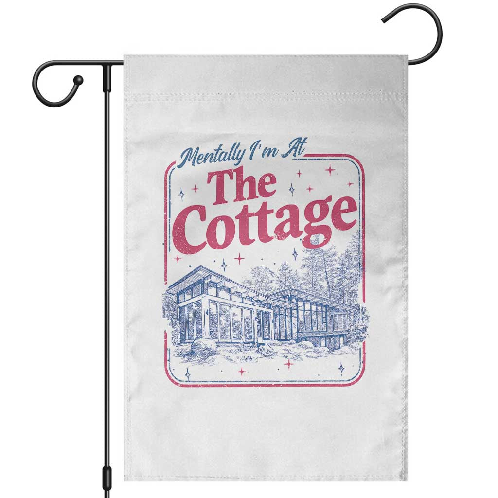 Team Hollanov Fan Garden Flag Mentally Im At The Cottage LGBT Romance Hockey TS10 White Print Your Wear