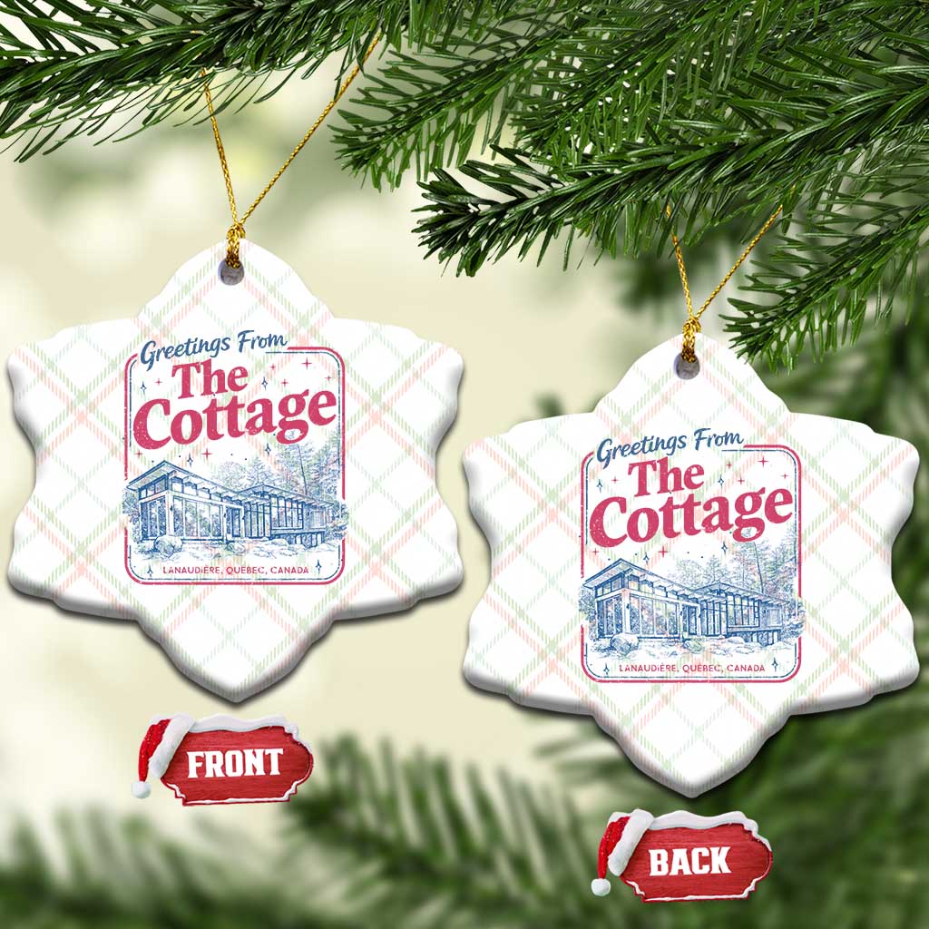 Coming To The Cottage Ceramic Ornament LGBT Romance Hockey Fan TS10 Print Your Wear