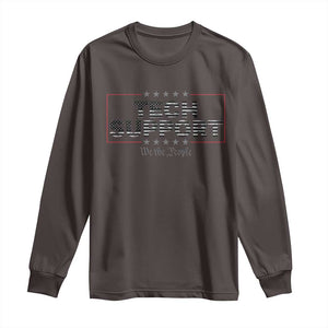 Tech Support Long Sleeve Shirt IT Support Programmer Engineer TS10 Dark Chocolate Print Your Wear