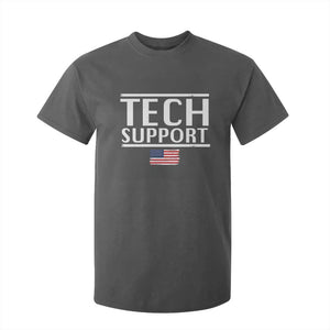 Tech Support T Shirt For Kid IT Support Programmer Engineer Elon Musk TS10 Dark Heather Print Your Wear