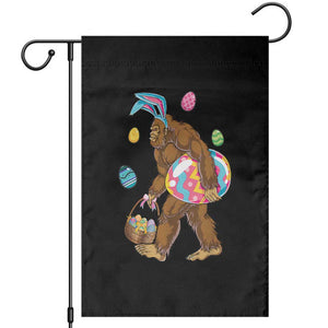 Bigfoot Easter Garden Flag Funny Sasquatch Eggs Hunting TS10 Black Print Your Wear