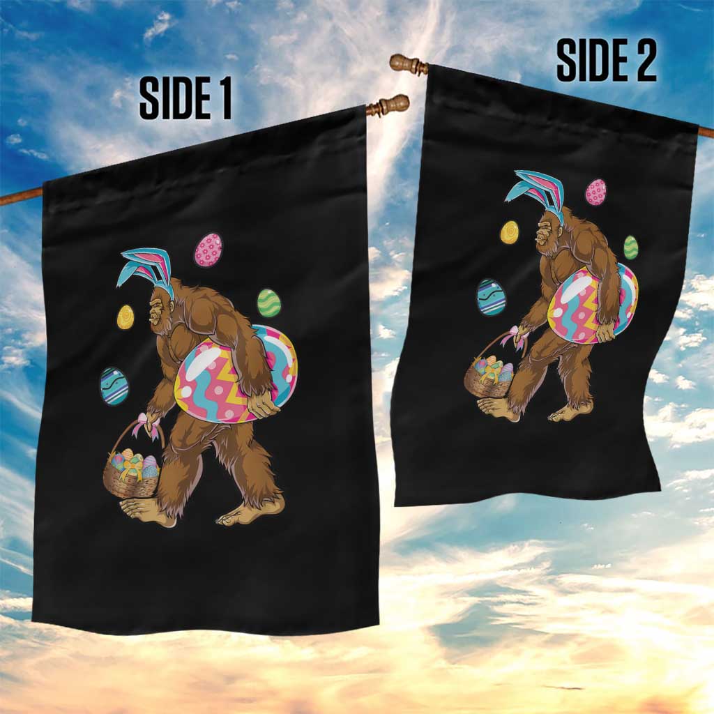 Bigfoot Easter Garden Flag Funny Sasquatch Eggs Hunting TS10 Print Your Wear