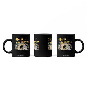 He Is Risen Coffee Mug Retro Vintage Easter Jesus Christian Apparel TS10 Print Your Wear
