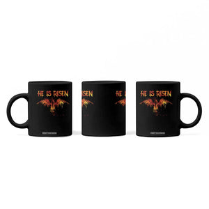 He Is Risen Coffee Mug Phoenix Christian Jesus Resurrection Cross TS10 Print Your Wear