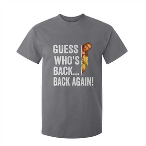 Funny Jesus Meme Quote T Shirt For Kid Easter Guess Whos Back Funny Religious TS10 Charcoal Print Your Wear