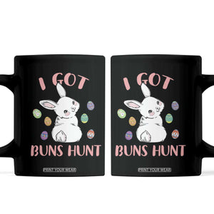 Rabbit Easter Bunny Sunglasses Coffee Mug I Got Buns Hun Funny Jokes TS10 Black Print Your Wear