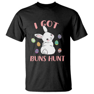 Rabbit Easter Bunny Sunglasses T Shirt I Got Buns Hun Funny Jokes TS10 Black Print Your Wear
