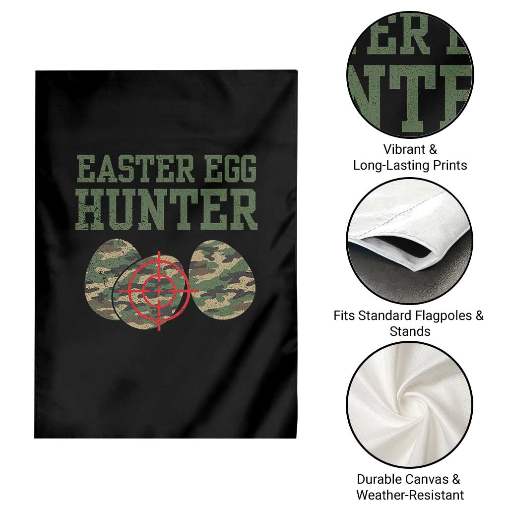 Easter Egg Hunter Garden Flag Camo Funny Hunting TS10 Print Your Wear